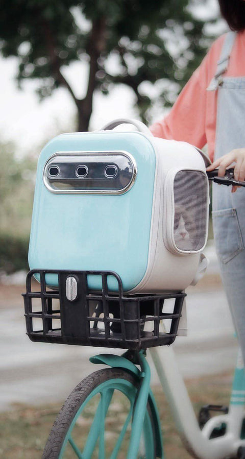 Breathable Pet Space Capsule Carrier Large Portable Backpack Approved for Travel - petsbene
