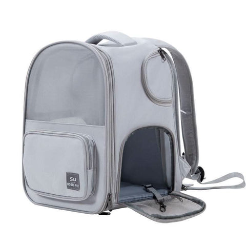 Airline Approved Cat Carrier Portable Backpack Expandable Pet Bag - petsbene