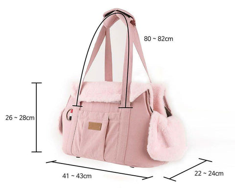 Cat Strap Small Dog Shoulder Bag Portable Outdoor Breathable Large Capacity - petsbene