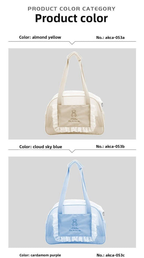 Stylish Pet Cat Carrier Portable Lightweight Breathable Dog Bag High Fashion Anti Stress Outing Bag - petsbene