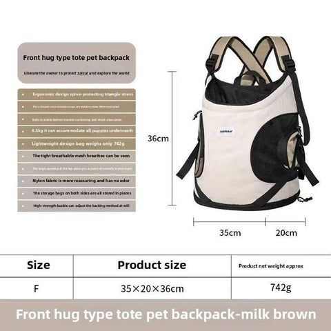 Airline Approved Pet Backpack Breathable Cat Travel Bag - petsbene