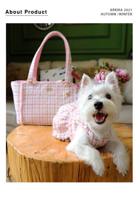 Chic Pet Carrier for Cats and Small Dogs Portable Single Shoulder Bag - petsbene