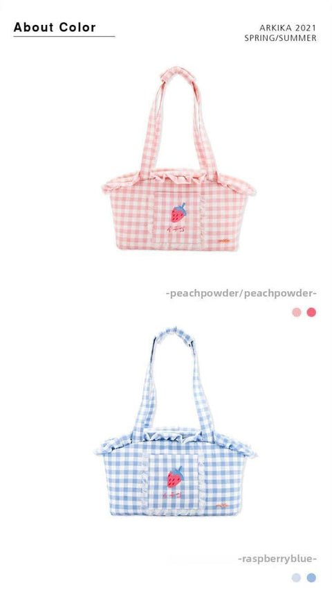 Cat Carrier Lightweight Summer Outdoor Handbag - petsbene
