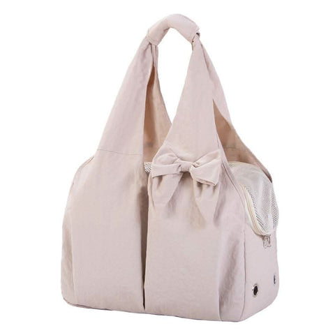 Stylish portable pet backpack high capacity dog cat carrier bag - petsbene