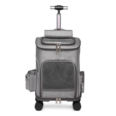 Airline Approved Large Capacity Pet Carrier Luggage Portable Cat Backpack Breathable Foldable Dual Use - petsbene