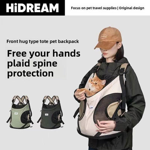 Airline Approved Pet Backpack Breathable Cat Travel Bag - petsbene
