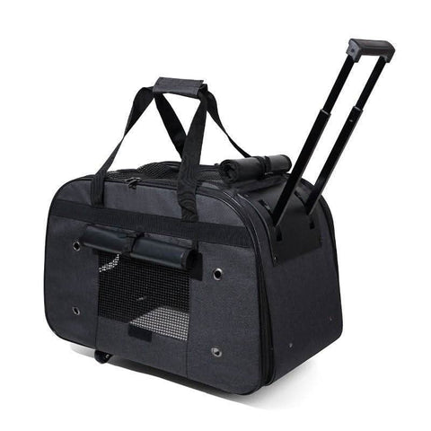 Dog Outdoor Portable Suitcase Extra Large Waterproof Cat Carrier Airy Pet Bag - petsbene