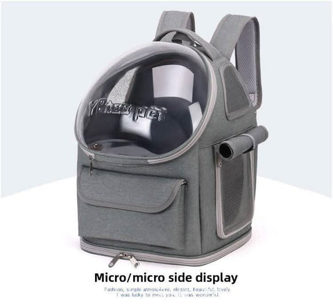 Outdoor Large Cat Carrier Backpack Airplane Approved Ventilated Pet Bag - petsbene