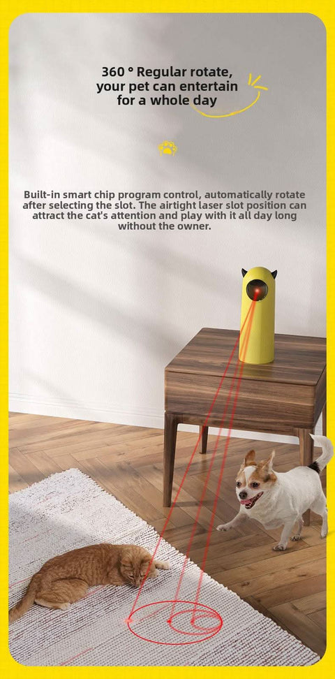 Infrared Laser Automatic Cat Toy Electric Smart - petsbene