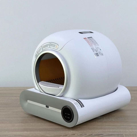 Auto Extra Large Cat Litter Box Intelligent Self Cleaning - petsbene