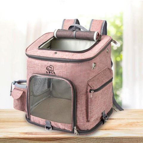 Large Cat Backpack for Two Cats Foldable Pet Airline Approved - petsbene