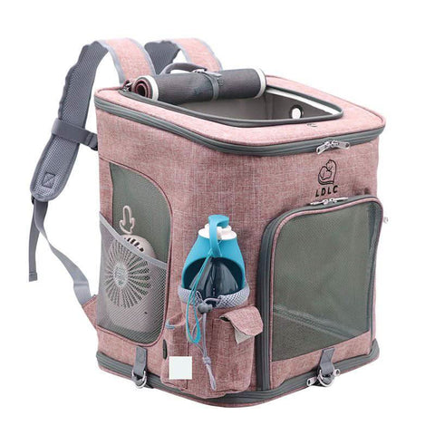 Large Cat Backpack for Two Cats Foldable Pet Airline Approved - petsbene