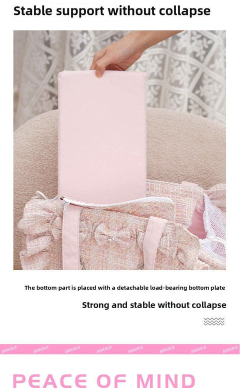 Portable Cat Backpack Breathable Anti Stress for Small Pets - petsbene