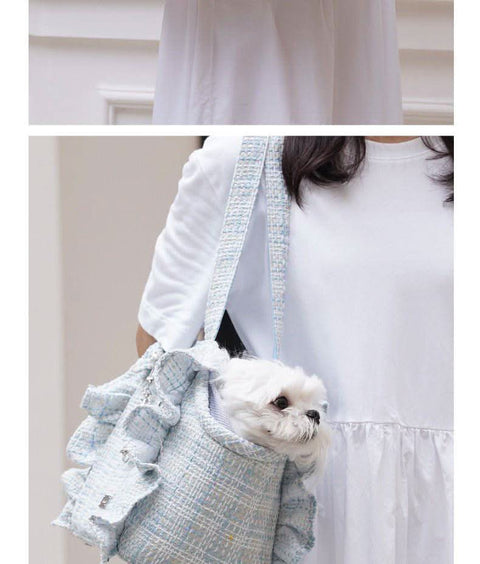 Portable Cat Backpack Breathable Anti Stress for Small Pets - petsbene