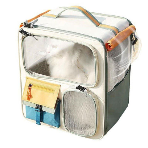 Portable Cat Carrier Backpack Large Capacity - petsbene