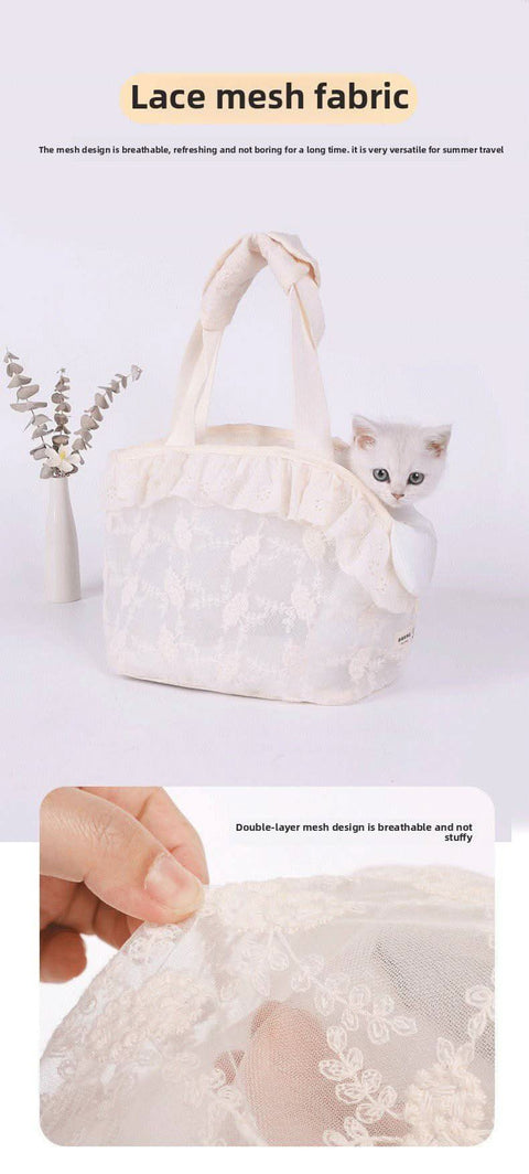 Portable Pet Carrier Bag for Cats Dogs Small Medium Breeds - petsbene