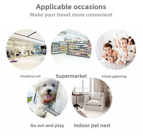 Portable Pet Carrier for Travel Foldable Cat Carrier Bag Approved by Airlines - petsbene