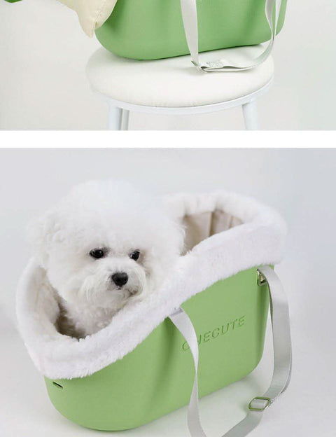 Portable Small Pet Carrier Bag for Dogs and Cats Handbag Summer Travel - petsbene
