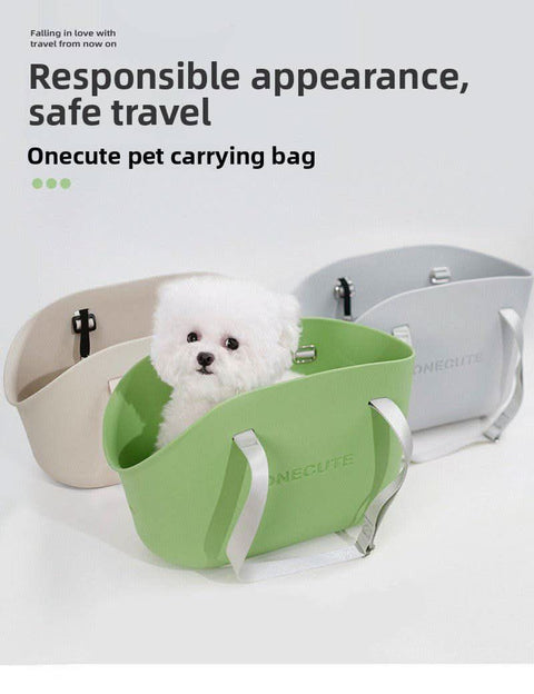 Portable Small Pet Carrier Bag for Dogs and Cats Handbag Summer Travel - petsbene