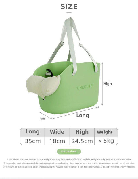 Portable Small Pet Carrier Bag for Dogs and Cats Handbag Summer Travel - petsbene
