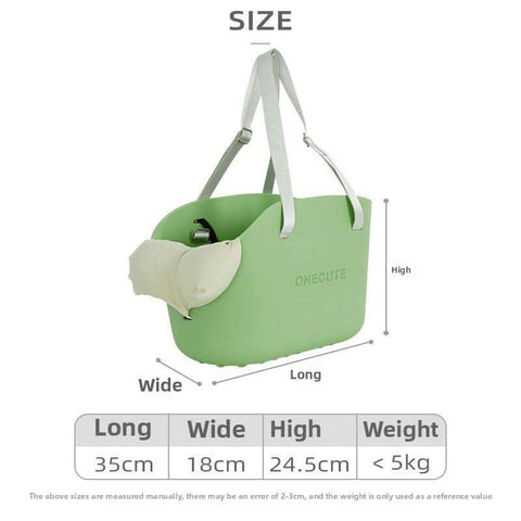 Portable Small Pet Carrier Bag for Dogs and Cats Handbag Summer Travel - petsbene