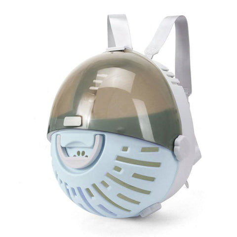 Shoulder Hand Held Transparent Cat Dog Space Capsule Travel Bag - petsbene