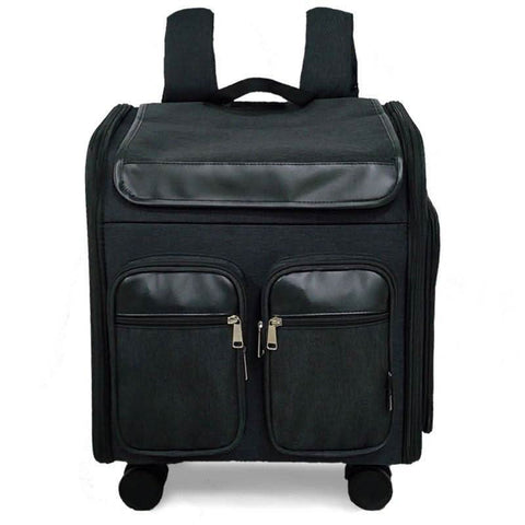 Ultra Large Capacity Pet Luggage Cat Carrier Portable Backpack Breathable Foldable - petsbene